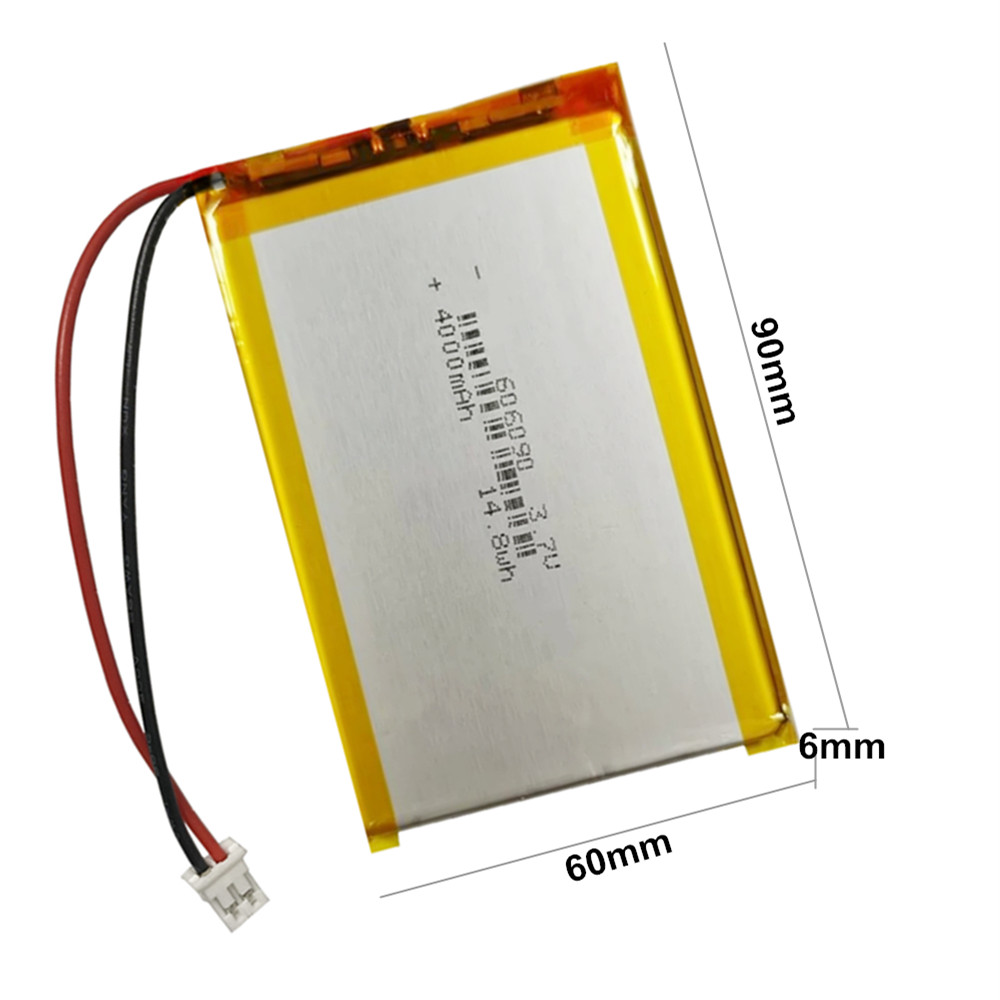 Wedding Power Supply - 1-10PCS 3.7V 4000mAh 606090 Rechargeable Lipo