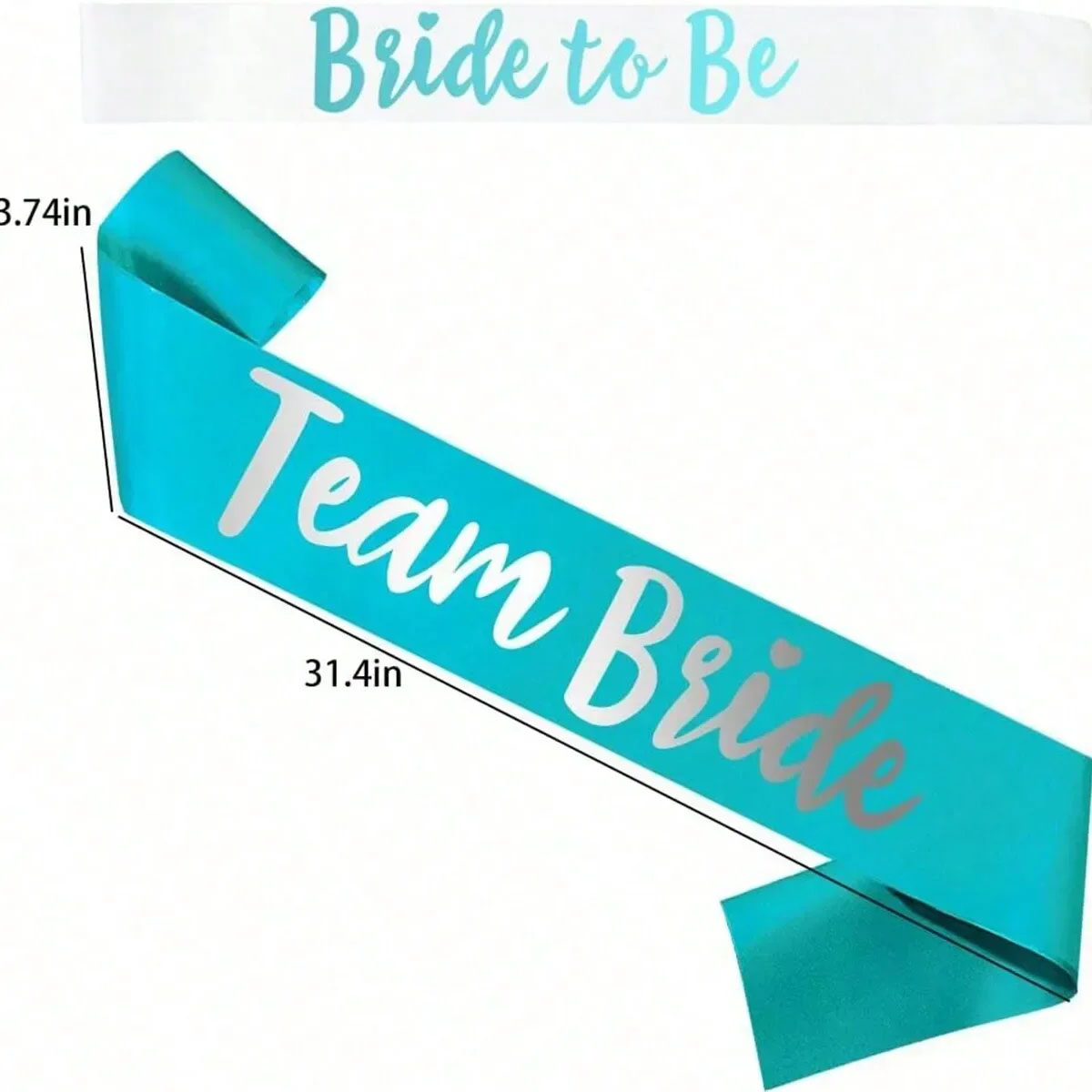 7pc Light Blue Team Bride Sati - đánh giá và giá Bride Tribe Sash