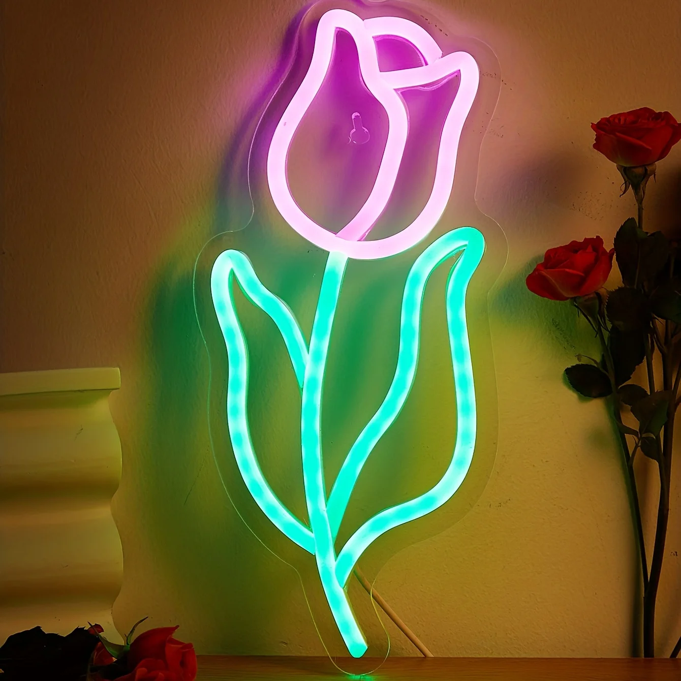 LED Rose Shaped Neon Sign 5V U - đánh giá và giá Wedding Power Supply