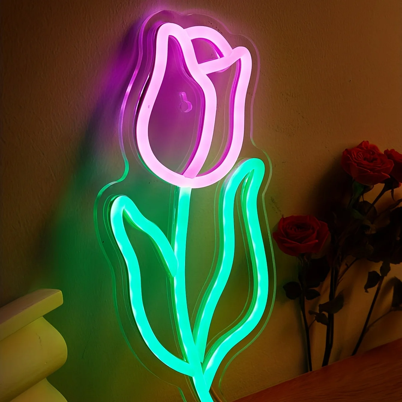 LED Rose Shaped Neon Sign 5V U - đánh giá và giá Wedding Power Supply