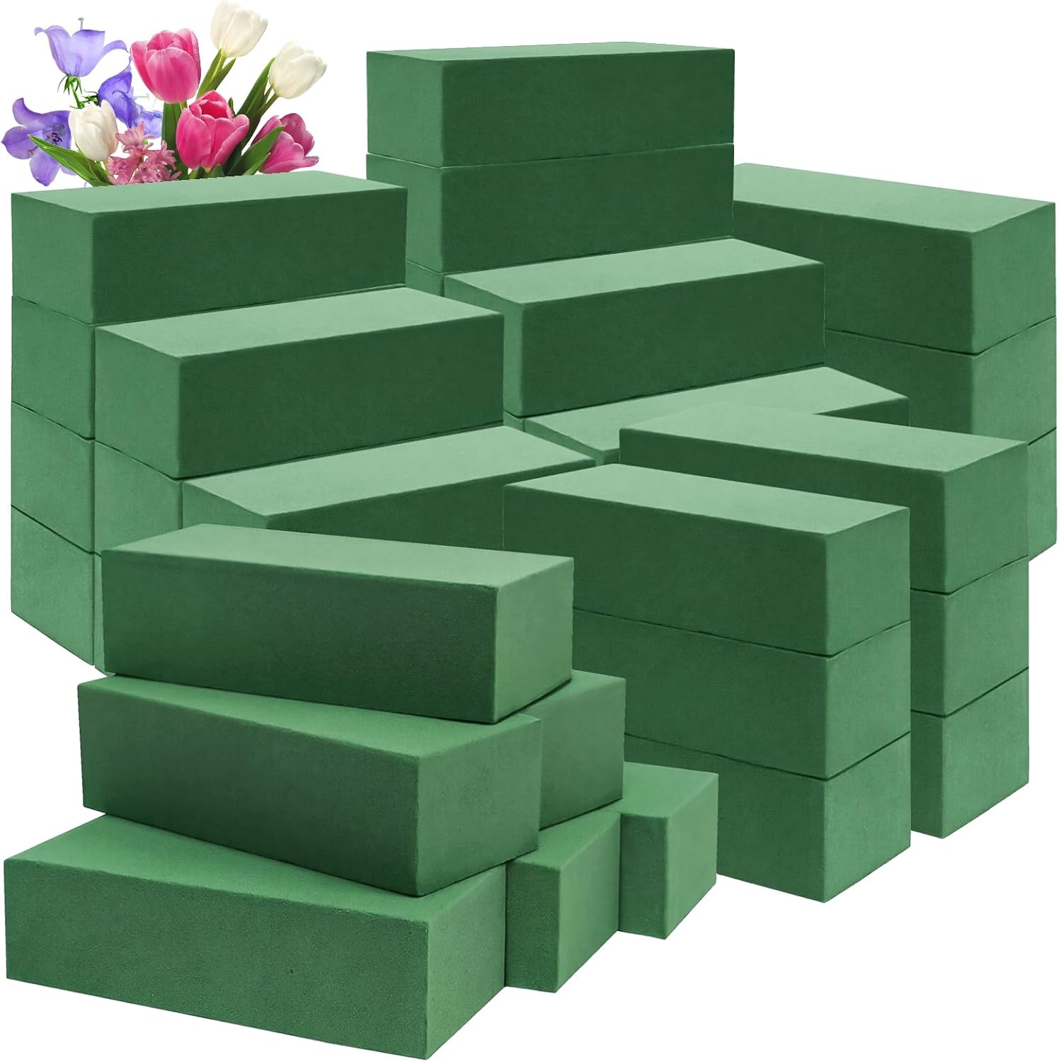 72 Pcs Floral Foam Blocks, Gre - đánh giá và giá Wedding Floral Supply