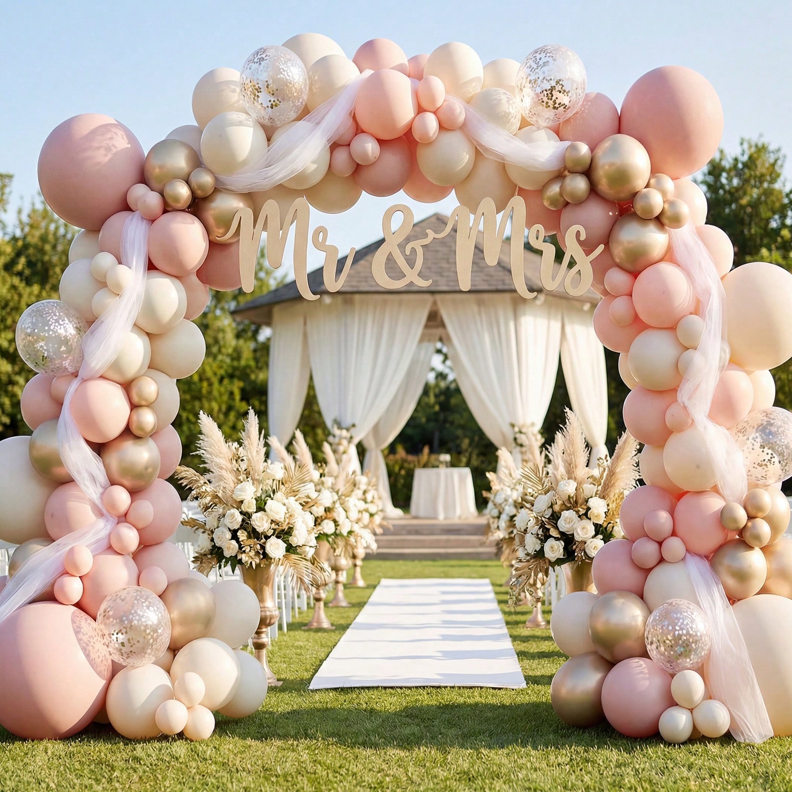 1 Set Balloon Arch Stand Kit,  - đánh giá và giá Wedding Water Supply