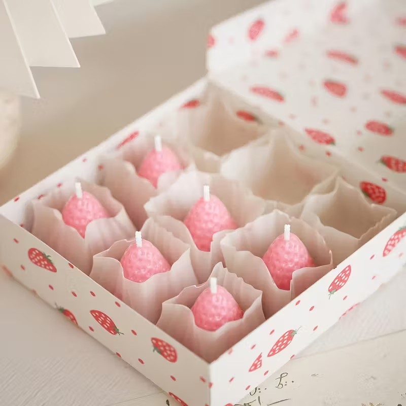Strawberry Silicone Candle Mol - đánh giá và giá Unity Candle Set
