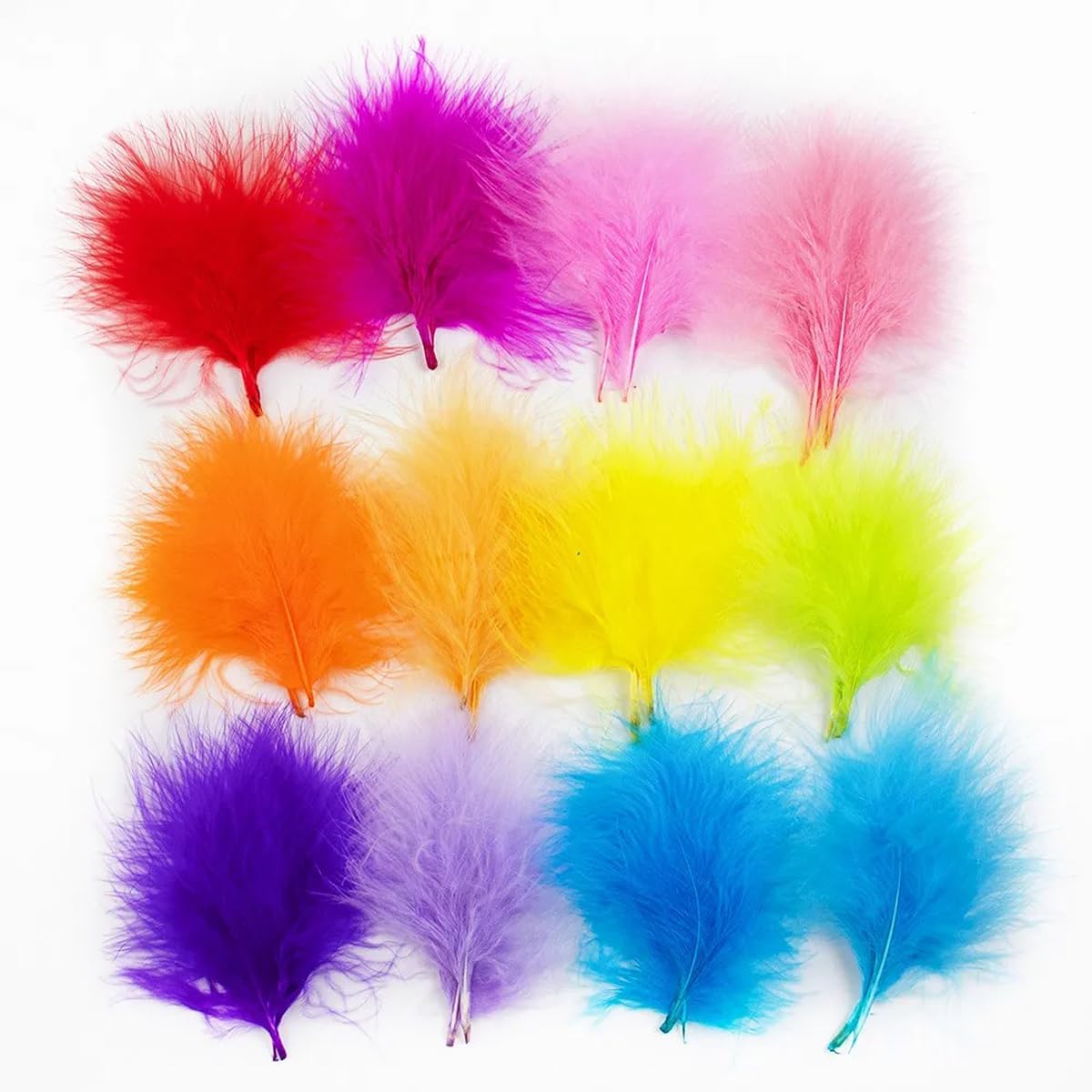 7-12cm Colorful Turkey Feather - đánh giá và giá Wedding Supply Wholesale